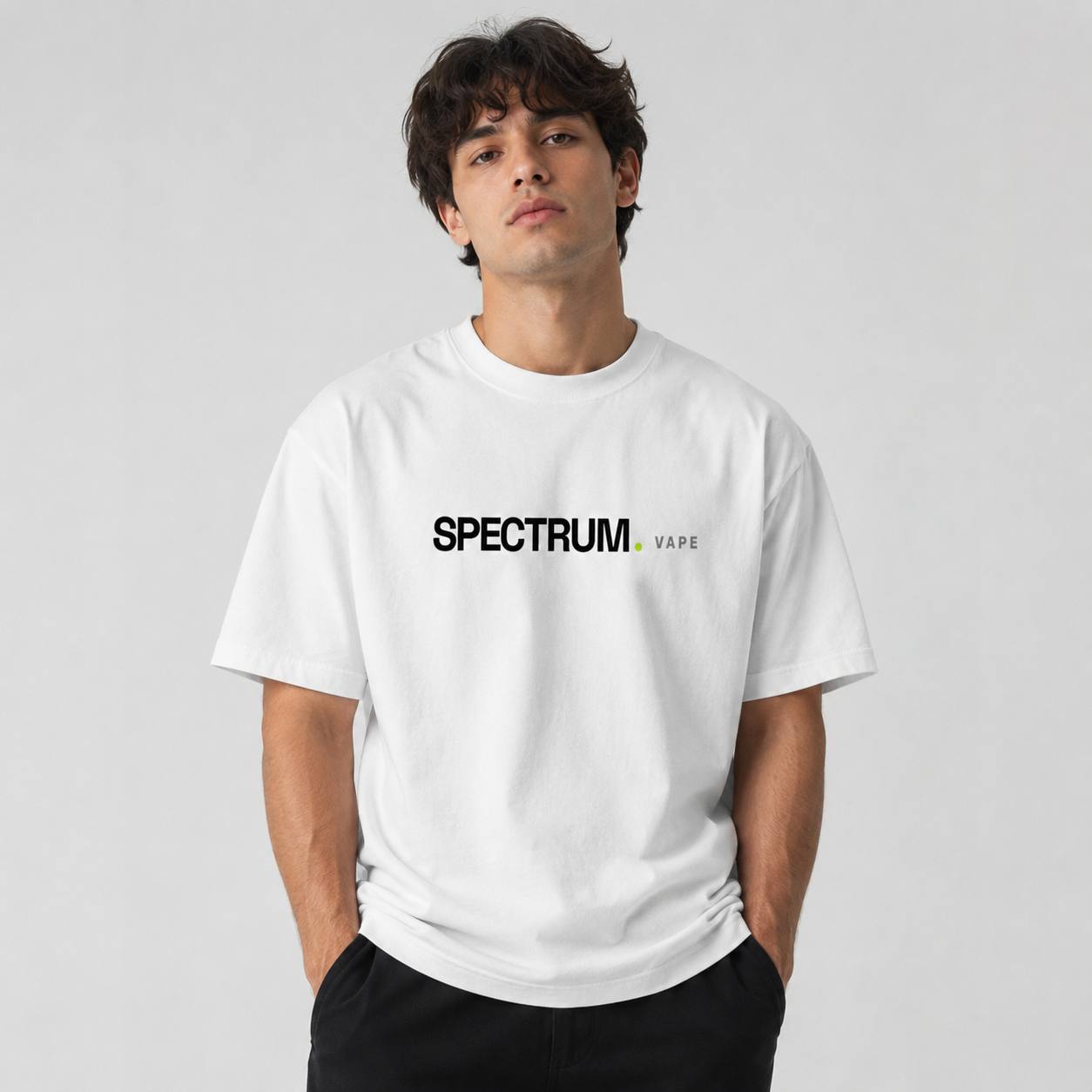 Spectrum Black Tee